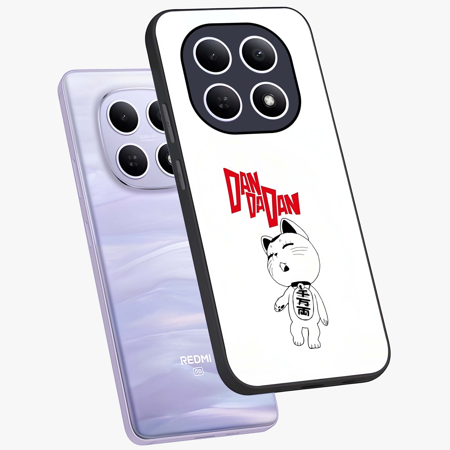 Playful Spirit Charm Glass Case displayed in angled mockup highlighting lively decorative design with playful aesthetic style.