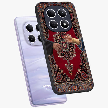 Royal Touch Reach Glass Case displayed in angled mockup highlighting sophisticated design with refined luxury aesthetic.