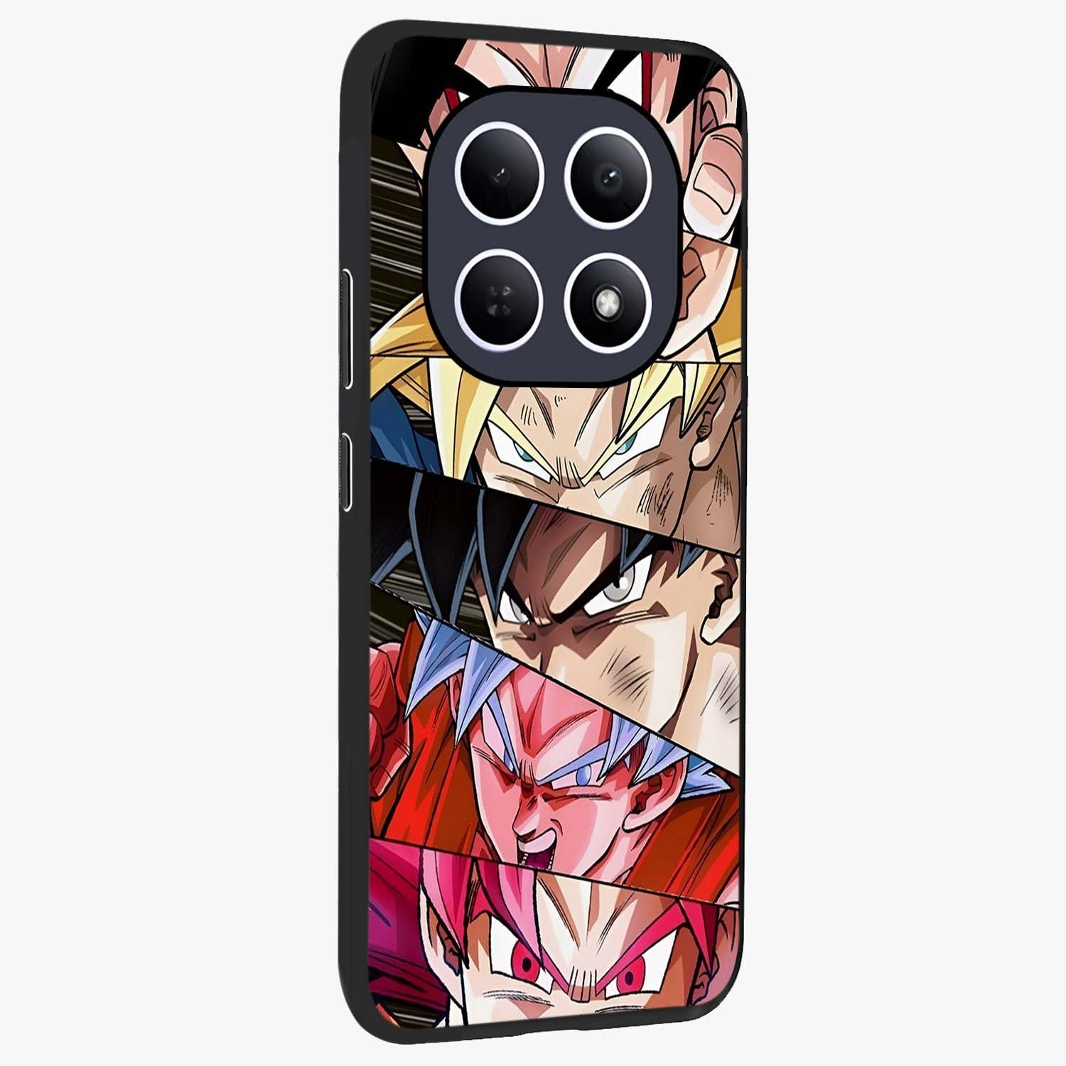 Anime Character Glass Case upright view showcasing expressive anime artwork with bold graphic style.