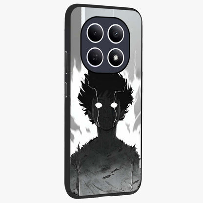 Awakened Inner Rage Glass Case upright view showcasing dramatic artwork with strong expressive aesthetic.