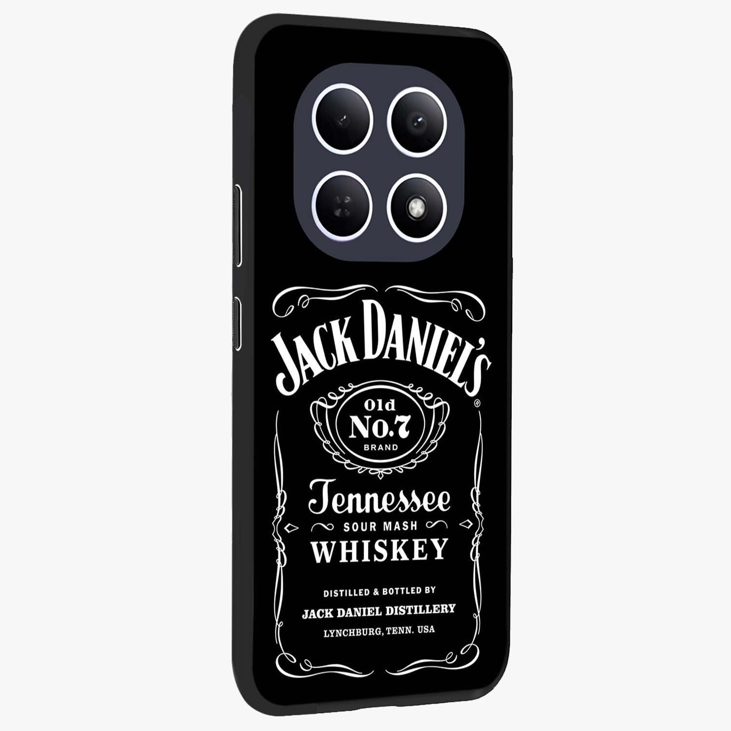 Vintage Whiskey Heritage Glass Case upright view showcasing stylish vintage whiskey artwork with timeless bar culture theme.