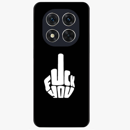 Rebel Mode On Glass Case showing flat back view with bold rebellious typography artwork and glossy glass finish.