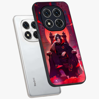 Blood Moon Sovereign Glass Case displayed in angled mockup highlighting dark celestial moon design and dramatic theme.