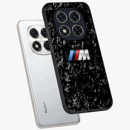 Carbon Speed Mark Glass Case displayed in angled mockup highlighting racing inspired carbon design and sleek aesthetic style.