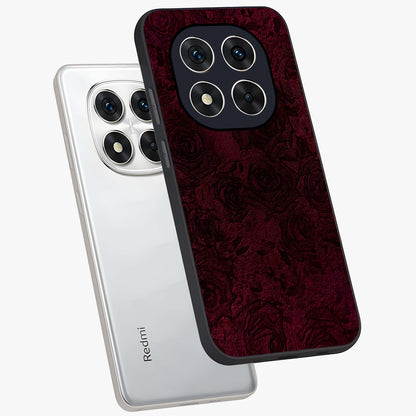 Crimson Fade Flow Glass Case displayed in angled mockup highlighting smooth gradient design with modern aesthetic style.