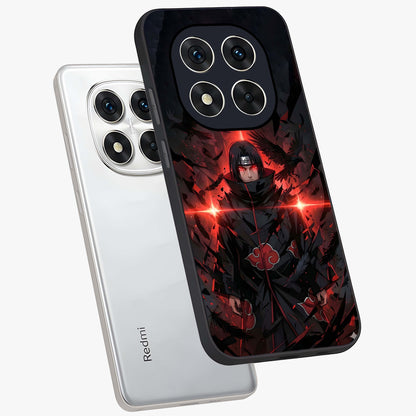 Focused Blade Discipline Glass Case displayed in angled mockup highlighting clean minimal text artwork with modern aesthetic style.