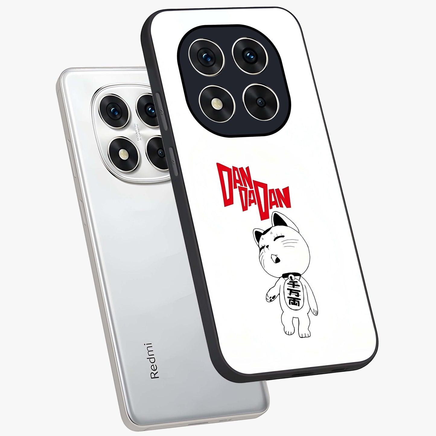 Playful Spirit Charm Glass Case displayed in angled mockup highlighting lively decorative design with playful aesthetic style.