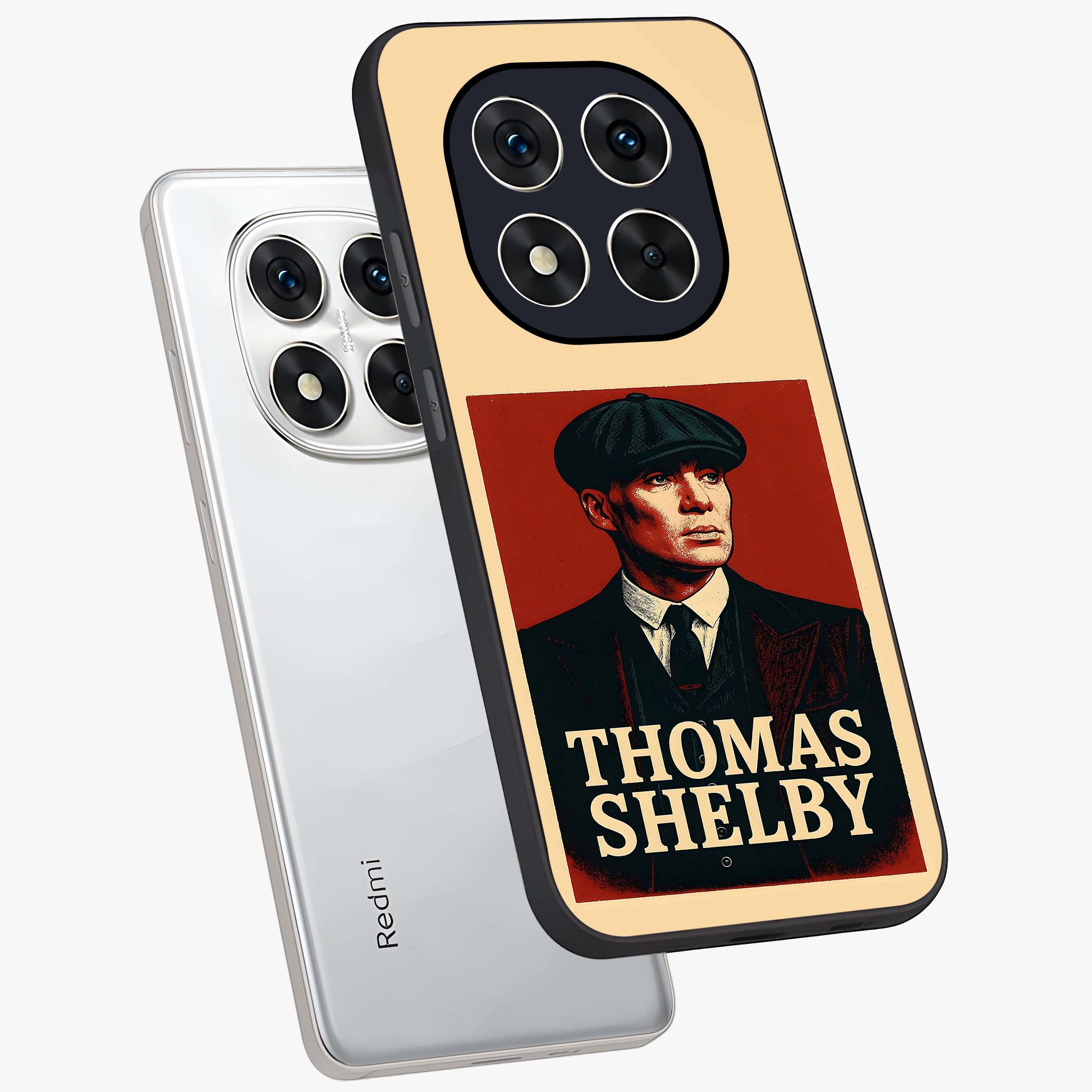 Vintage Mafia Authority Glass Case displayed in angled mockup highlighting powerful retro design with classic gangster aesthetic.