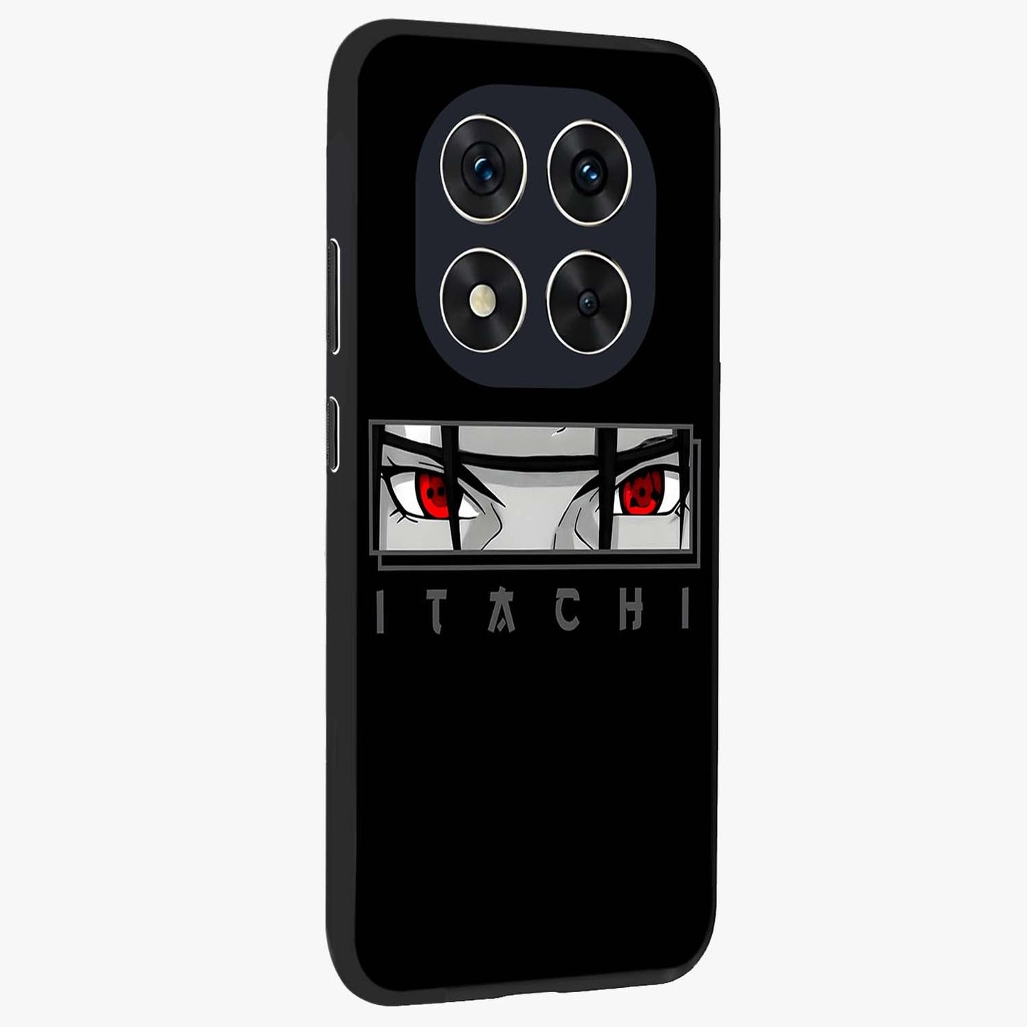 Scarlet Gaze Dominance Glass Case upright view showcasing powerful dramatic artwork with dominant artistic theme.