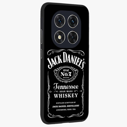 Vintage Whiskey Heritage Glass Case upright view showcasing stylish vintage whiskey artwork with timeless bar culture theme.
