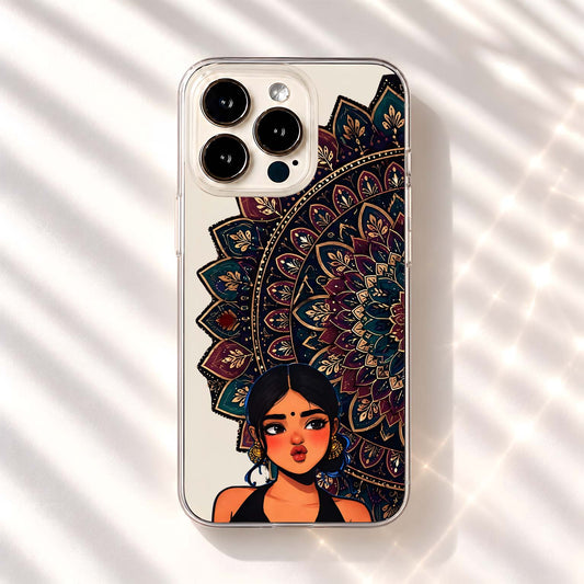 Royal Desi Beauty Clear Silicon Cover