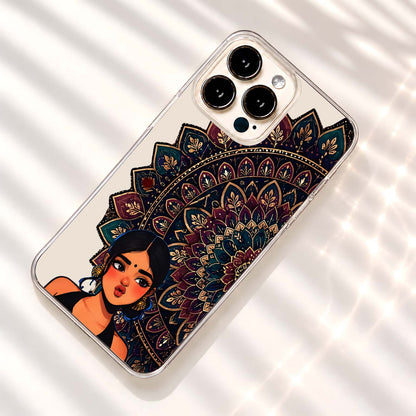 Royal Desi Beauty Clear Silicon Cover