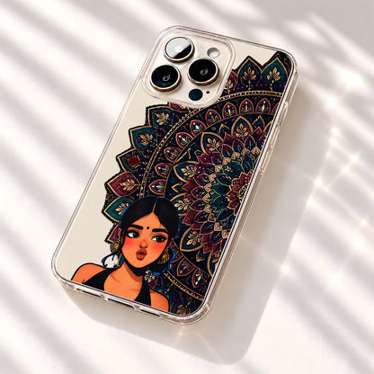 Royal Desi Beauty Clear Silicon Cover