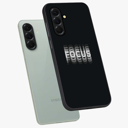 Focus Mode On Glass Case For Samsung Galaxy A37