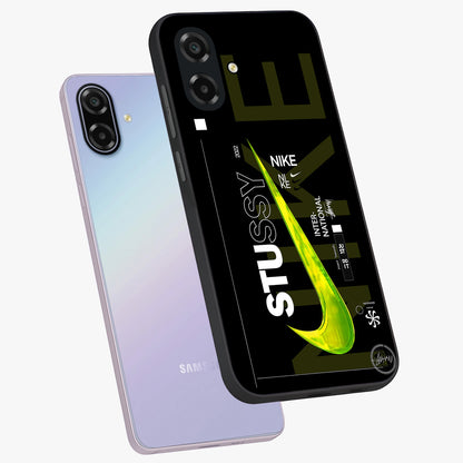 Neon Street Edition Glass Case displayed in angled mockup highlighting vibrant urban design with bold street aesthetic.