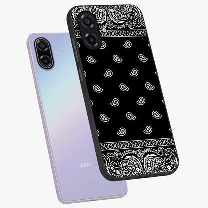Retro Rebel Threads Glass Case displayed in angled mockup highlighting retro inspired graphic design with rebellious aesthetic.