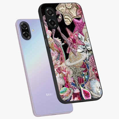 Starlit Jewel Dream Glass Case displayed in angled mockup highlighting glowing celestial jewel design with dreamy aesthetic.