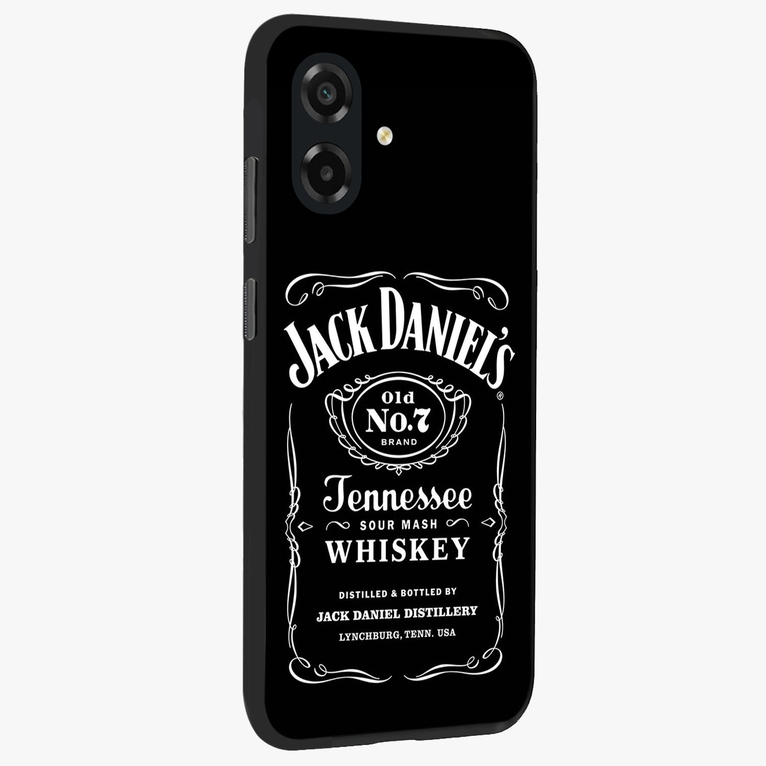 Vintage Whiskey Heritage Glass Case upright view showcasing stylish vintage whiskey artwork with timeless bar culture theme.