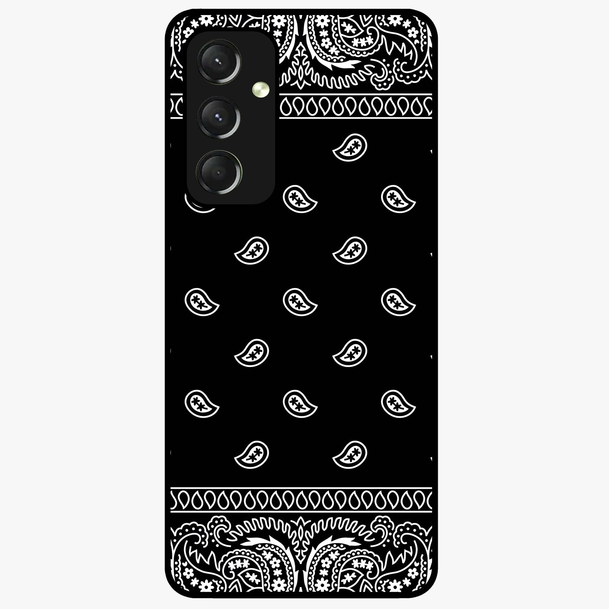 Retro Rebel Threads Glass Case showing flat back view with vintage street style artwork and glossy glass finish.