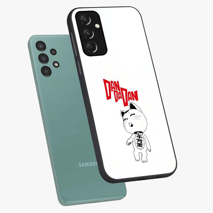 Playful Spirit Charm Glass Case displayed in angled mockup highlighting lively decorative design with playful aesthetic style.