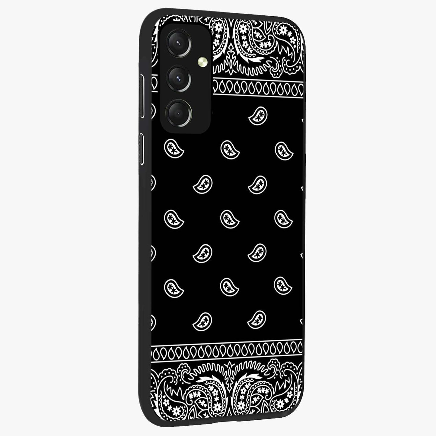 Retro Rebel Threads Glass Case upright view showcasing stylish vintage artwork with bold retro theme.