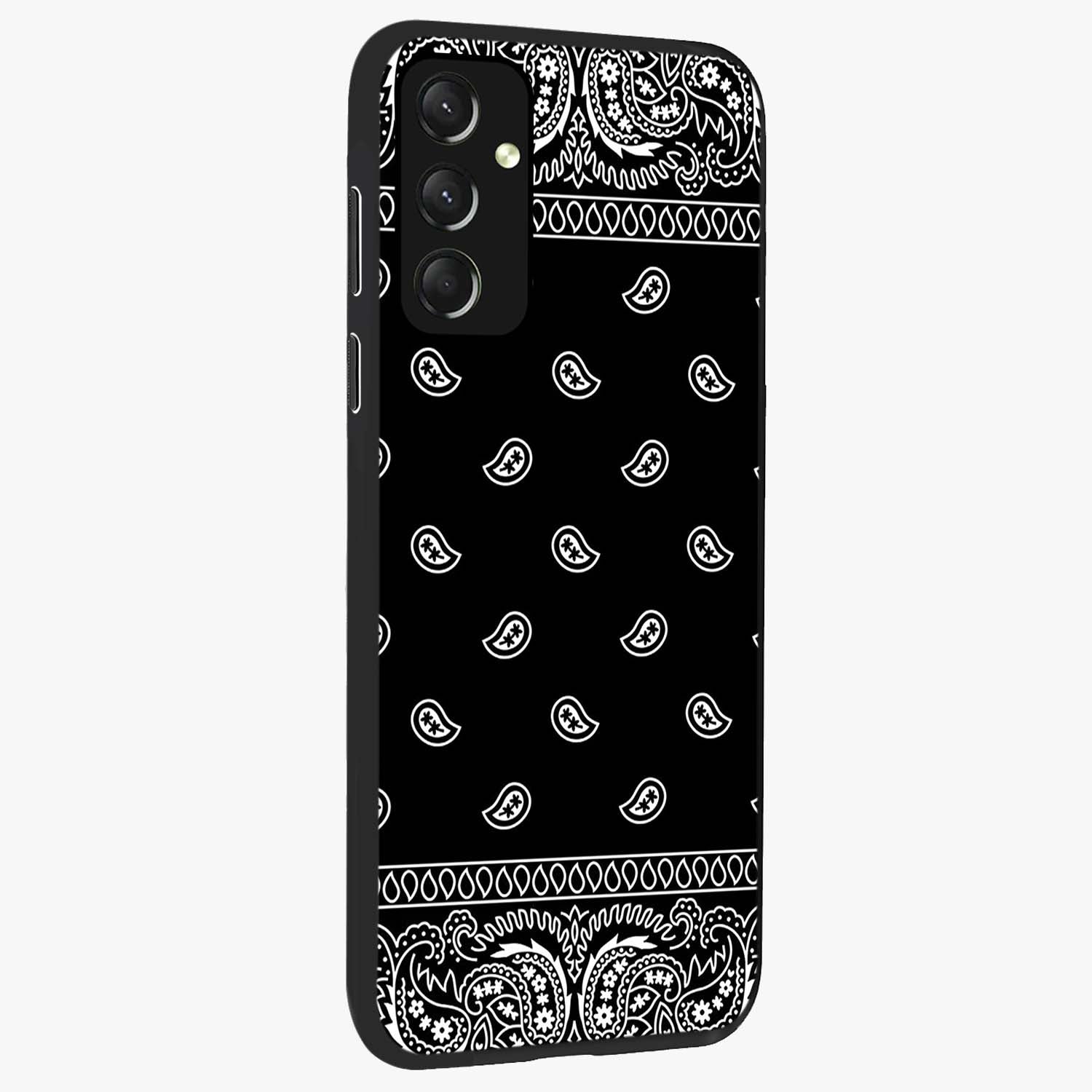 Retro Rebel Threads Glass Case upright view showcasing stylish vintage artwork with bold retro theme.
