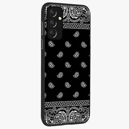 Retro Rebel Threads Glass Case upright view showcasing stylish vintage artwork with bold retro theme.