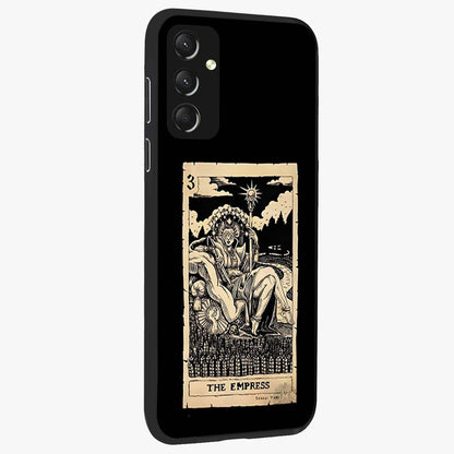 The Empress Glass Case upright view showcasing powerful empress themed artwork with luxurious artistic theme.