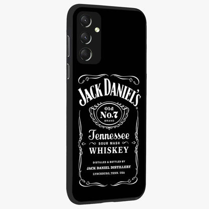 Vintage Whiskey Heritage Glass Case upright view showcasing stylish vintage whiskey artwork with timeless bar culture theme.