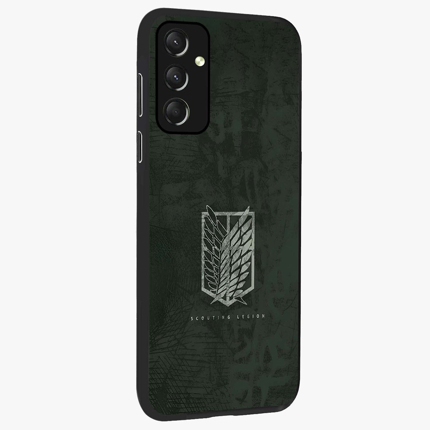 Wings Of Freedom Glass Case upright view showcasing powerful wings artwork with freedom themed design.