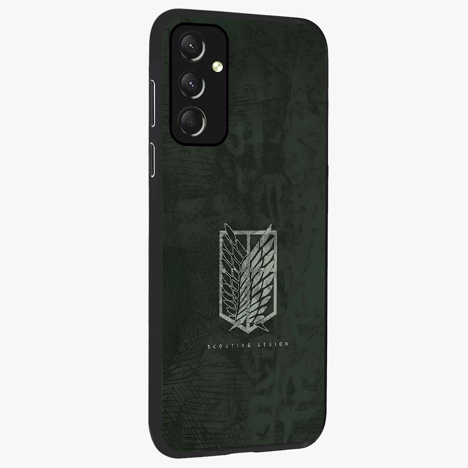 Wings Of Freedom Glass Case upright view showcasing powerful wings artwork with freedom themed design.