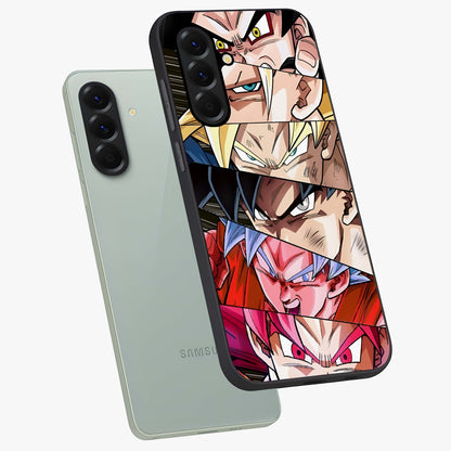 Anime Character Glass Case displayed in angled mockup highlighting colorful anime character illustration.