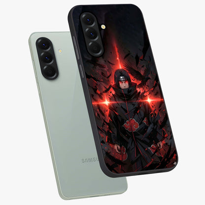 Focus Mode On Glass Case displayed in angled mockup highlighting clean minimal text artwork with modern aesthetic style.
