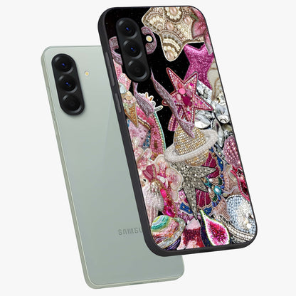 Starlit Jewel Dream Glass Case displayed in angled mockup highlighting glowing celestial jewel design with dreamy aesthetic.