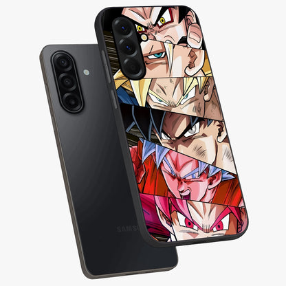 Anime Character Glass Case displayed in angled mockup highlighting colorful anime character illustration.