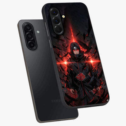 Focus Mode On Glass Case displayed in angled mockup highlighting clean minimal text artwork with modern aesthetic style.