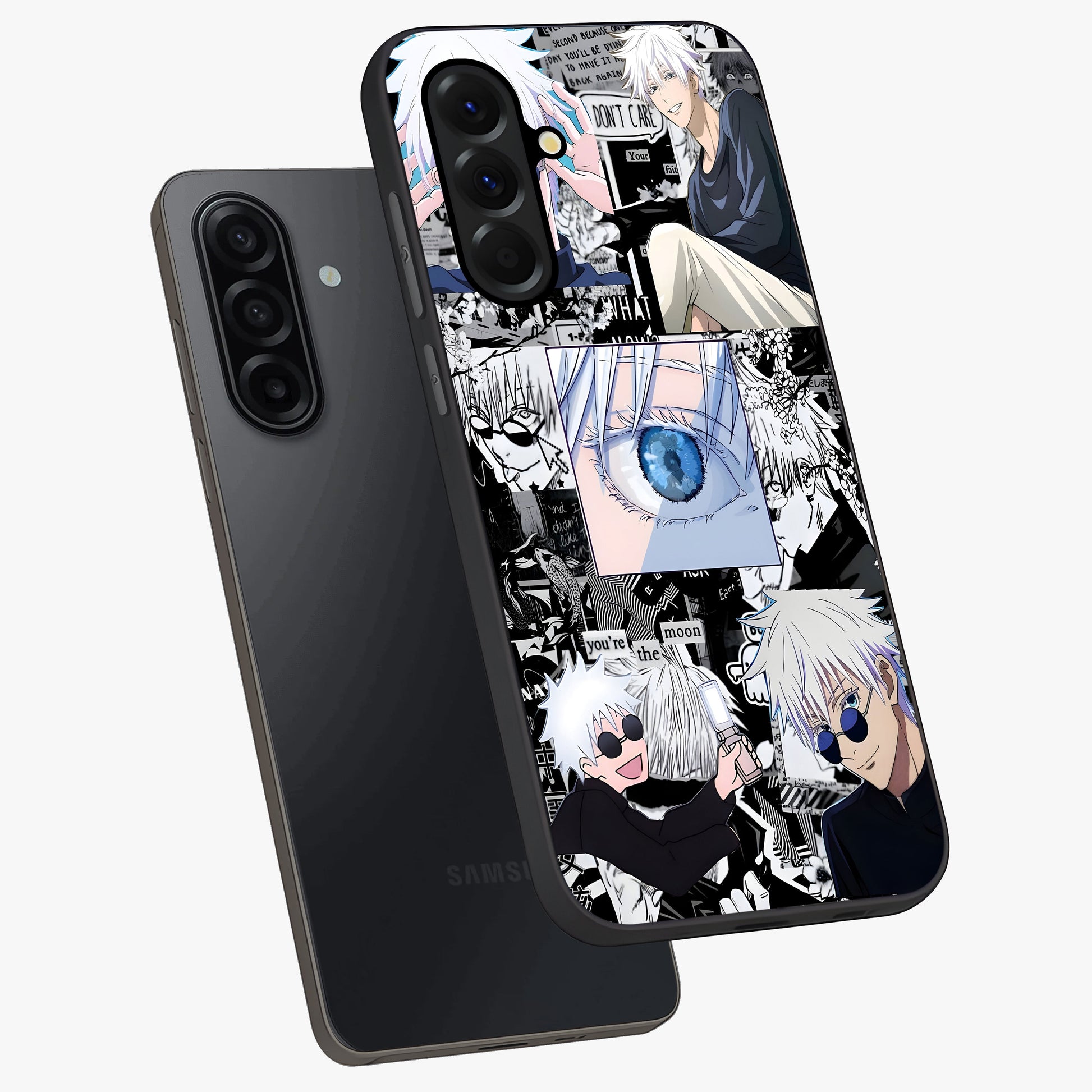 Infinity Sorcerer Chaos Glass Case displayed in angled mockup highlighting powerful magical design with fantasy aesthetic style.