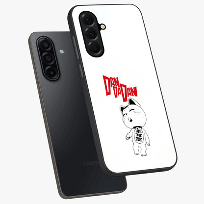 Playful Spirit Charm Glass Case displayed in angled mockup highlighting lively decorative design with playful aesthetic style.