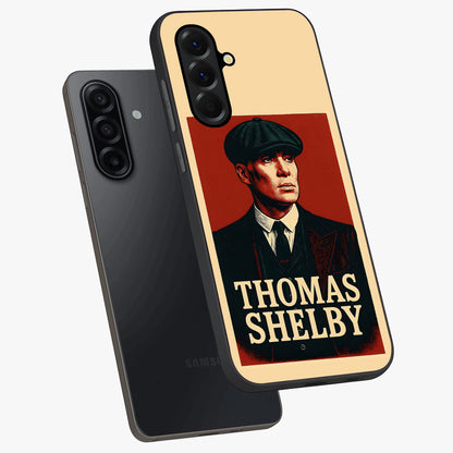 Vintage Mafia Authority Glass Case displayed in angled mockup highlighting powerful retro design with classic gangster aesthetic.