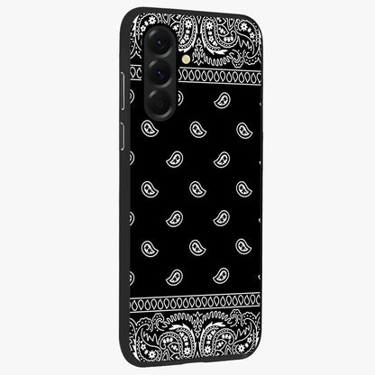 Retro Rebel Threads Glass Case upright view showcasing stylish vintage artwork with bold retro theme.