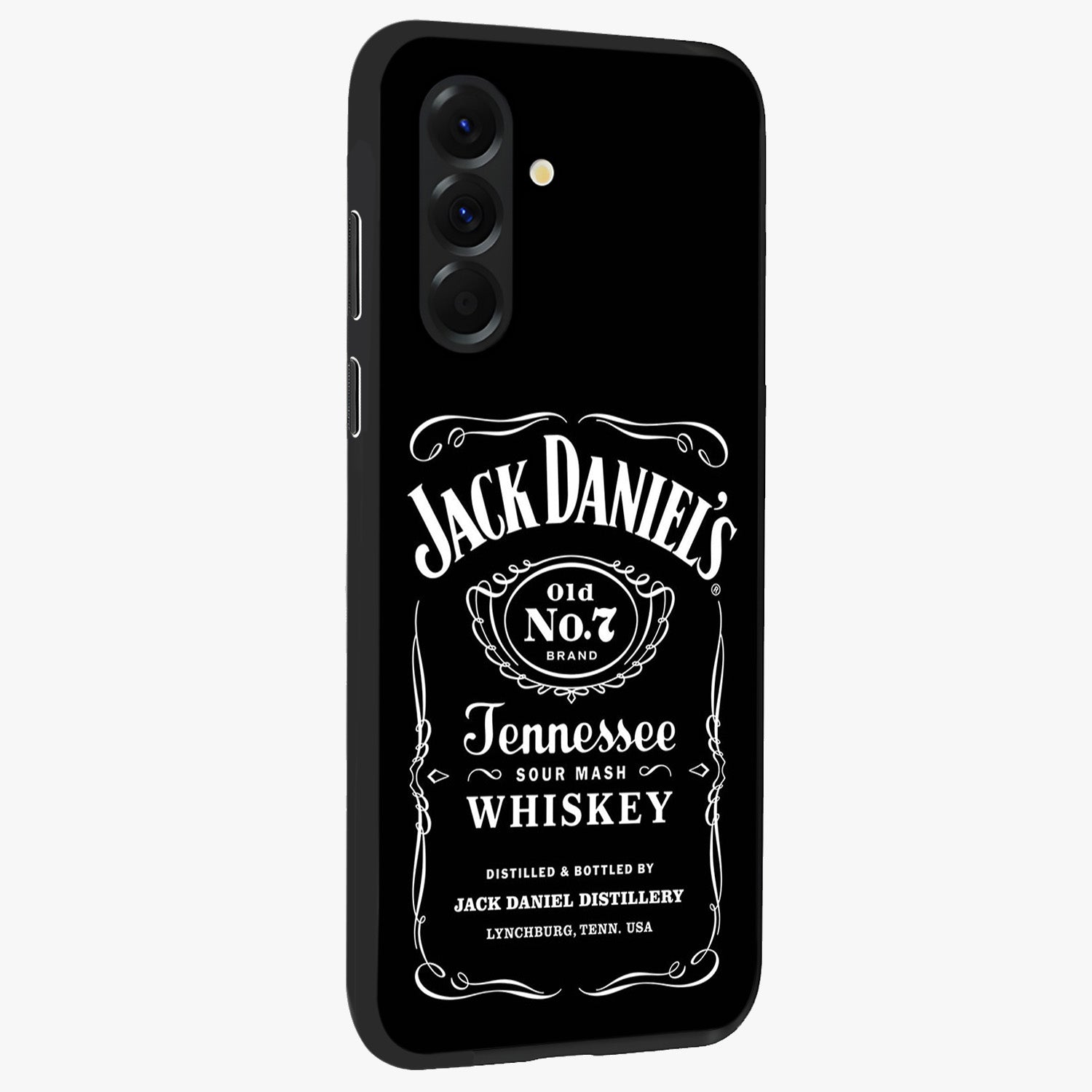 Vintage Whiskey Heritage Glass Case upright view showcasing stylish vintage whiskey artwork with timeless bar culture theme.