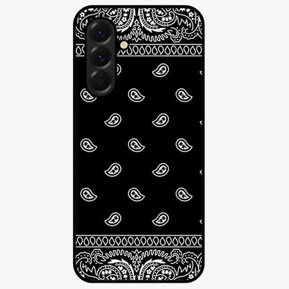 Retro Rebel Threads Glass Case showing flat back view with vintage street style artwork and glossy glass finish.