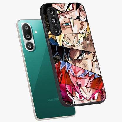 Anime Character Glass Case displayed in angled mockup highlighting colorful anime character illustration.