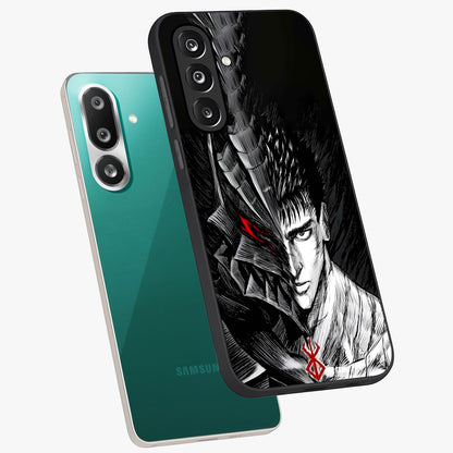 Berserker Blood Oath Glass Case displayed in angled mockup highlighting dark fantasy graphic design and powerful theme.