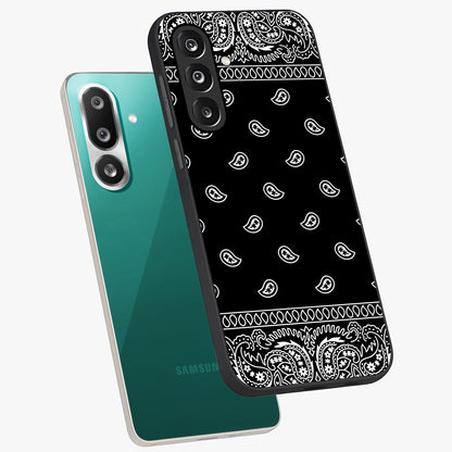 Retro Rebel Threads Glass Case displayed in angled mockup highlighting retro inspired graphic design with rebellious aesthetic.