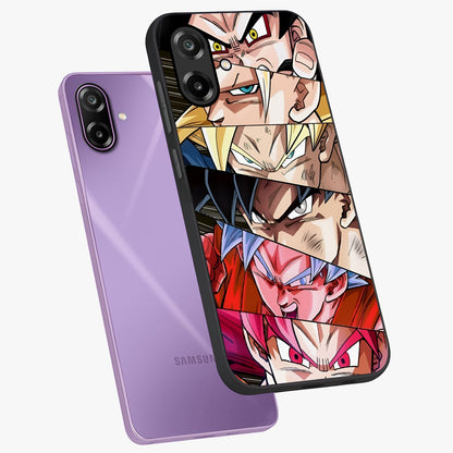 Anime Character Glass Case displayed in angled mockup highlighting colorful anime character illustration.