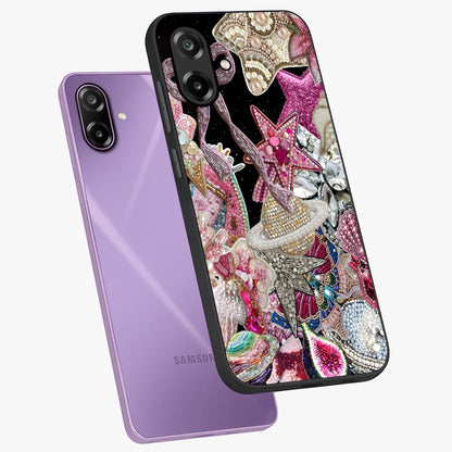 Starlit Jewel Dream Glass Case displayed in angled mockup highlighting glowing celestial jewel design with dreamy aesthetic.