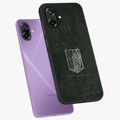 Wings Of Freedom Glass Case displayed in angled mockup highlighting graceful wing design with inspirational aesthetic.