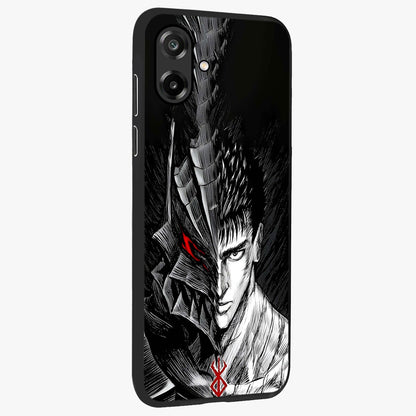 Berserker Blood Oath Glass Case upright view showcasing intense warrior aesthetic with dramatic artistic style.