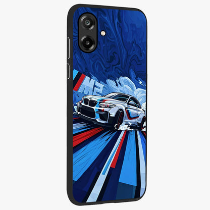 Drift Power Rush Glass Case upright view showcasing high speed racing artwork with bold automotive theme.